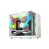 Revenger Duo Dynamic Mini Tower Micro-ATX Gaming Case (White)